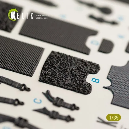 SH-60B interior 3D decals for Kitty Hawk / Zimimodel kit, 1/35 - Ke...