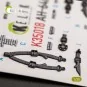 AH-64D Apache interior 3D decals for Takom kit, 1/35 - Kelik K35018