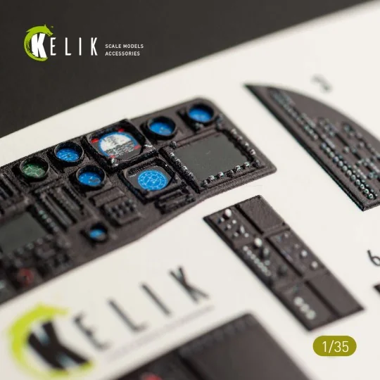 HH-60G Pave Hawk interior 3D decals for Kitty Hawk / Zimimodel kit,...
