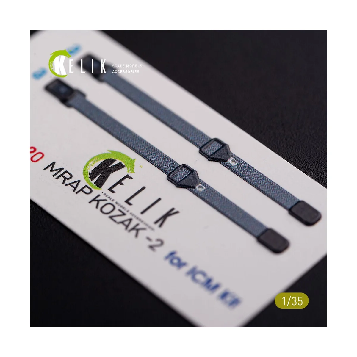 Kozak-2 Ukrainian MRAP 3D decals for ICM kit, 1/35 - Kelik K35020