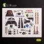 Bf-109 G-6 - interior 3D decals for Border Models kit, 1/35 - Kelik...