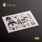 Bf-109 G-6 - interior 3D decals for Border Models kit, 1/35 - Kelik...
