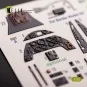 Bf-109 G-6 - interior 3D decals for Border Models kit, 1/35 - Kelik...