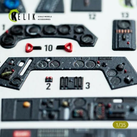 FW-190A-6 - interior 3D decals for Border Models kit, 1/35 - Kelik ...