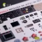 M1240A M-ATV - interior 3D decals for RFM kit, 1/35 - Kelik K35043