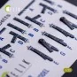 M1240A M-ATV seat belts - interior 3D decals for RFM kit, 1/35 - Ke...