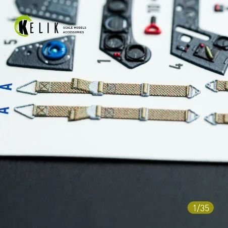 FW-190A-6 - interior 3D decals for Border Models kit, 1/35 - Kelik ...