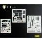 S-64E Skycrane - interior 3D decals for ICM kit, 1/35 - Kelik K35038
