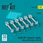AASM-250 Hammer bombs (6 pcs) (Mirage 2000, Rafale, MiG-29) (3D Pri...
