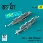 GBU-62 (JDAM-ER) bombs with pylons for MiG-29 (2 pcs) (3D Printed),...