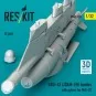 GBU-62 (JDAM-ER) bombs with pylons for MiG-29 (2 pcs) (3D Printed),...