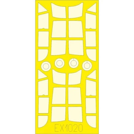 Bf 108 regular wheels LööKplus, 1/48 - Eduard Accessories 644276