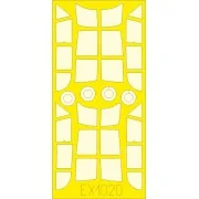 Bf 108 regular wheels LööKplus, 1/48 - Eduard Accessories 644276