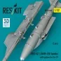 GBU-62 (JDAM-ER) bombs with pylons for Su-27 (2 pcs) (3D Printed), ...