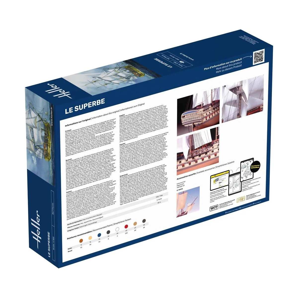 STARTER KIT Le Superbe - Heller 58895