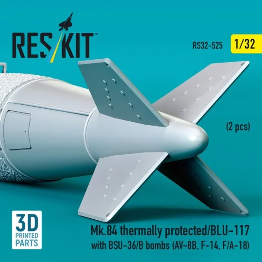 Mk.84 thermally protected/BLU-117 with BSU-36/B bombs (2 pcs) (AV-8...