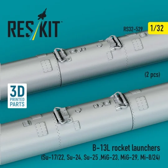 B-13L rocket launchers (2 pcs) (Su-17/22, Su-24, Su-25, MiG-23, MiG...
