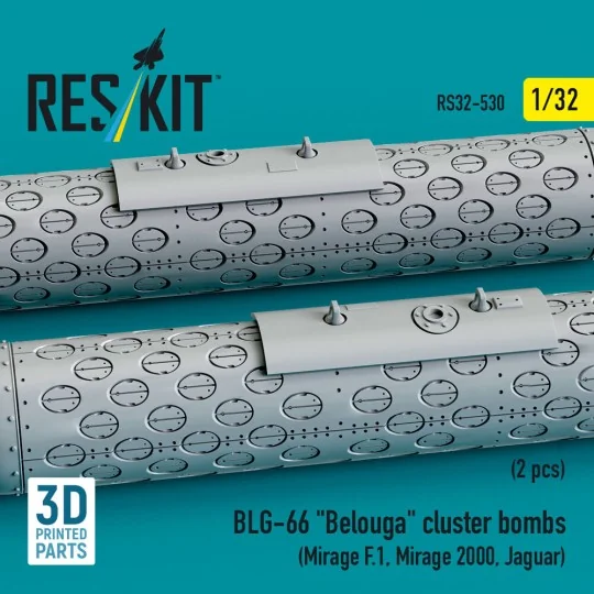 BLG-66 Belouga cluster bombs (2 pcs) (Mirage F.1, Mirage 2000, Jagu...