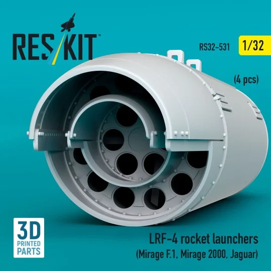 LRF-4 rocket launchers (4 pcs) (Mirage F.1, Mirage 2000, Jaguar) (3...