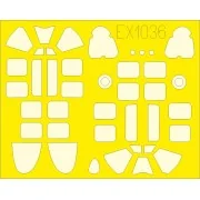 P-51B/C framed canopy LööKplus, 1/48 - Eduard Accessories 644278