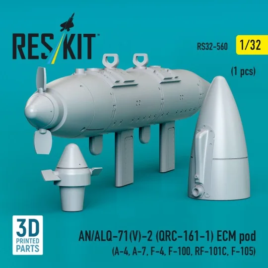 AN/ALQ-71(V)-2 (QRC-161-1) ECM pod (1pcs) (A-4, A-7, F-4, F-100, RF...