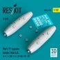 Mark 77 napalm bombs Mod.4/5 (2 pcs) (A-4, A-26K, F-4, AV-8B, F/A-1... Mark 77 napalm bombs Mod.4/5 (2 pcs) (A-4, A-26K, F-4, AV-8B, F/A-1...