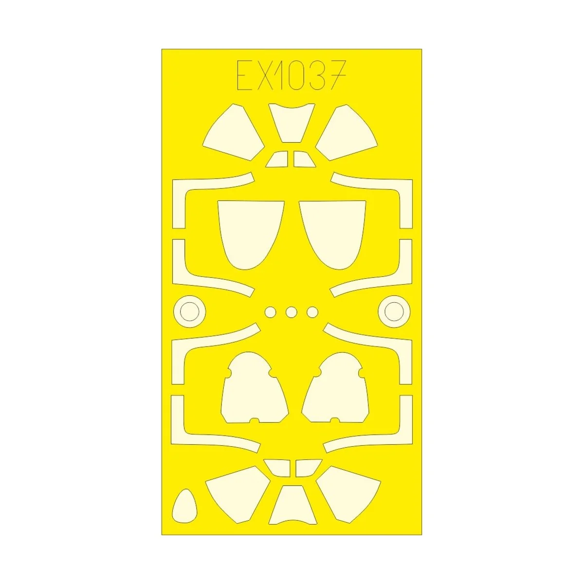 P-51B/C Malcolm Hood canopy LööKplus 1/48 - Eduard Accessories 644279