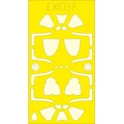 P-51B/C Malcolm Hood canopy LööKplus, 1/48 - Eduard Accessories 644279