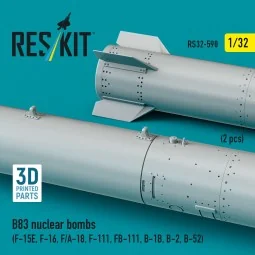 B83 nuclear bombs (2 pcs) (F-15E, F-16, F/A-18, F-111, FB-111, B-1B... 2