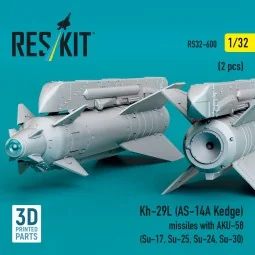 Kh-29L (AS-14A Kedge) missiles with AKU-58 (2 pcs) (Su-17, Su-25, S... 2