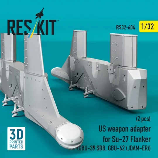 US weapon adapter for Su-27 Flanker (2 pcs) (GBU-39 SDB, GBU-62 (JD...