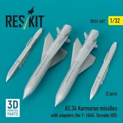 AS.34 Kormoran missiles with adapters (2 pcs) (for F-104G, Tornado ... 2