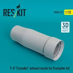 F-8 Crusader exhaust nozzle for Trumpeter kit (3D Printed), 1/32 - ... 2