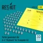 Vortex generators for A-4 Skyhawk for Trumpeter kit (3D Printed), 1... Vortex generators for A-4 Skyhawk for Trumpeter kit (3D Printed), 1...