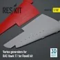 Vortex generators for BAE Hawk T.1 for Revell kit (3D Printed), 1/3... Vortex generators for BAE Hawk T.1 for Revell kit (3D Printed), 1/3...
