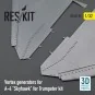 Vortex generators for A-4 Skyhawk for Trumpeter kit (3D Printed), 1... Vortex generators for A-4 Skyhawk for Trumpeter kit (3D Printed), 1...
