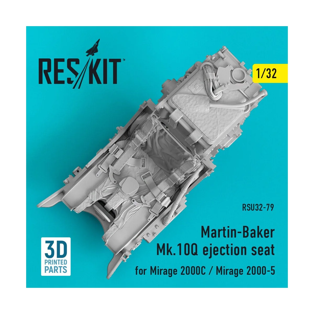 Martin-Baker Mk.10Q ejection seat for Mirage 2000C/Mirage 2000-5, 1... Martin-Baker Mk.10Q ejection seat for Mirage 2000C/Mirage 2000-5, 1...