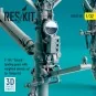 F-14A Tomcat landing gears with weighted wheels set for Tamiya kit ...