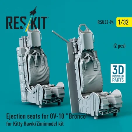 Ejection seats for OV-10 Bronco (2 pcs) for Kitty Hawk/Zimimodel ki...