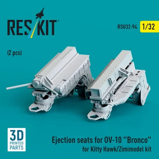 Ejection seats for OV-10 Bronco (2 pcs) for Kitty Hawk/Zimimodel ki... Ejection seats for OV-10 Bronco (2 pcs) for Kitty Hawk/Zimimodel ki...