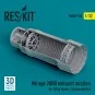Mirage 2000 exhaust nozzle for Kitty Hawk / Zimimodel kit (3D Print...