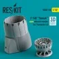 F-14D Tomcat open exhaust nozzles for Trumpeter kit (3D Printed), 1... F-14D Tomcat open exhaust nozzles for Trumpeter kit (3D Printed), 1...