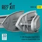 F-105 Thunderchief F.O.D. covers for ResKit RSU32-0148 (3D Printed)...