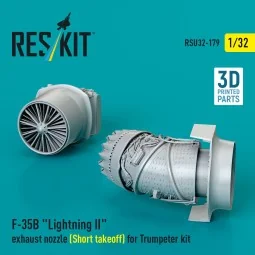 F-35B Lightning II exhaust nozzle (Short takeoff) for Trumpeter kit... 2