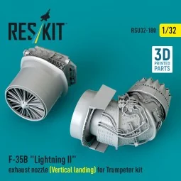 F-35B Lightning II exhaust nozzle (Vertical landing) for Trumpeter ... 2