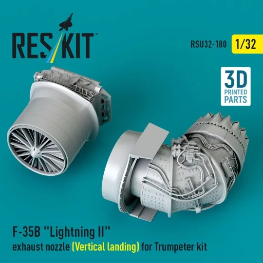 F-35B Lightning II exhaust nozzle (Vertical landing) for Trumpeter ... F-35B Lightning II exhaust nozzle (Vertical landing) for Trumpeter ...