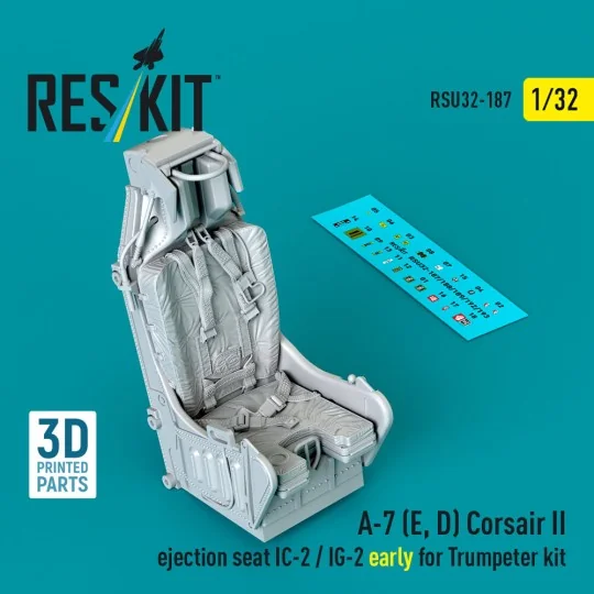 A-7 (E, D) Corsair II ejection seat IC-2 / IG-2 early for Trumpeter... A-7 (E, D) Corsair II ejection seat IC-2 / IG-2 early for Trumpeter...