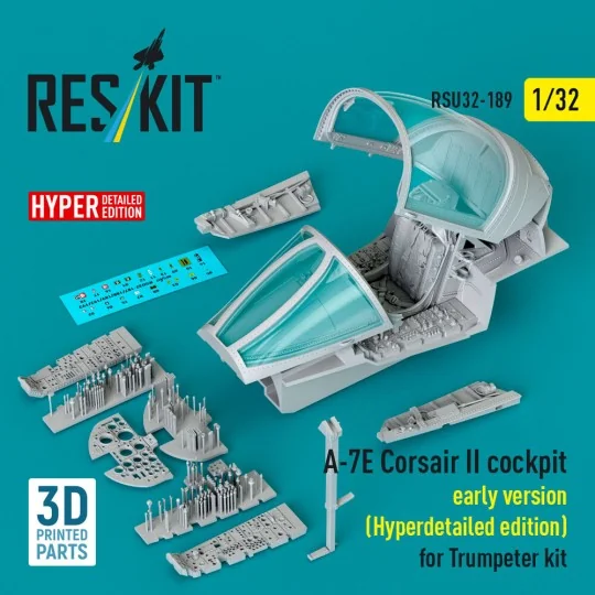 A-7E Corsair II early cockpit (Hyperdetailed edition) for Trumpeter...