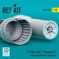 F-4 (B, C, D, N) Phantom II exhaust nozzles for Tamiya kit (3d Prin...