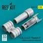 F-4 (E, J, F, G, S) Phantom II exhaust nozzles for Tamiya kit (3D P... F-4 (E, J, F, G, S) Phantom II exhaust nozzles for Tamiya kit (3D P...